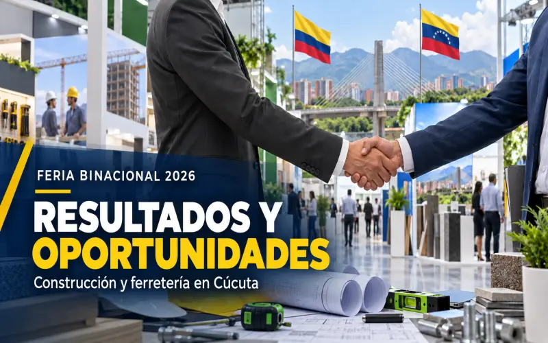 Resultados y oportunidades de la Feria Binacional de Construcción y Ferretería 2026 en Cúcuta